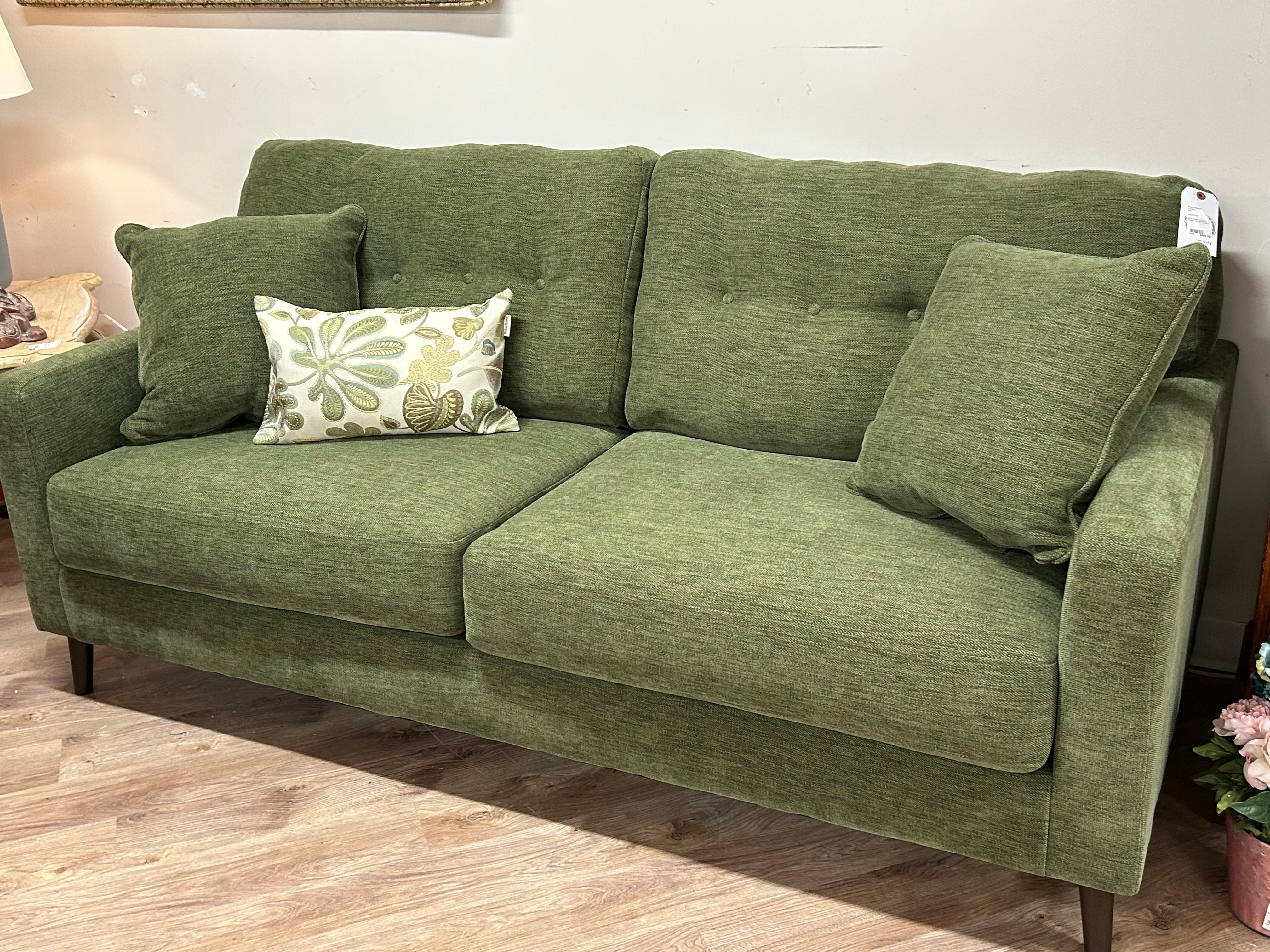 NEW Cushion Sofa w/Pillows – Magnolia Design Consign